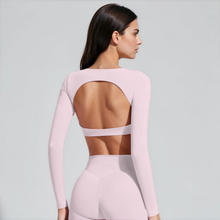 Halo Long Sleeve Crop Top